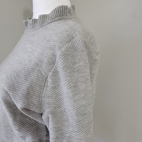 J.Crew Ruffle-neck sweater - Picture 2 of 6